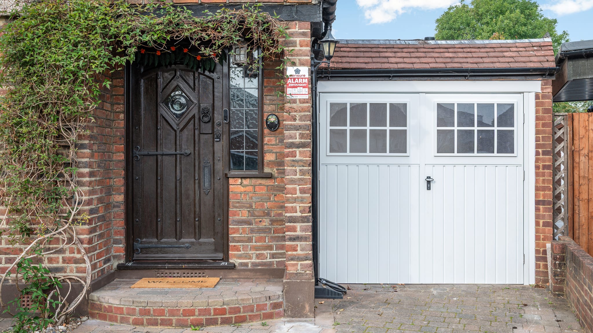 Completed garage conversion exterior, Epsom, by Grand Innovations