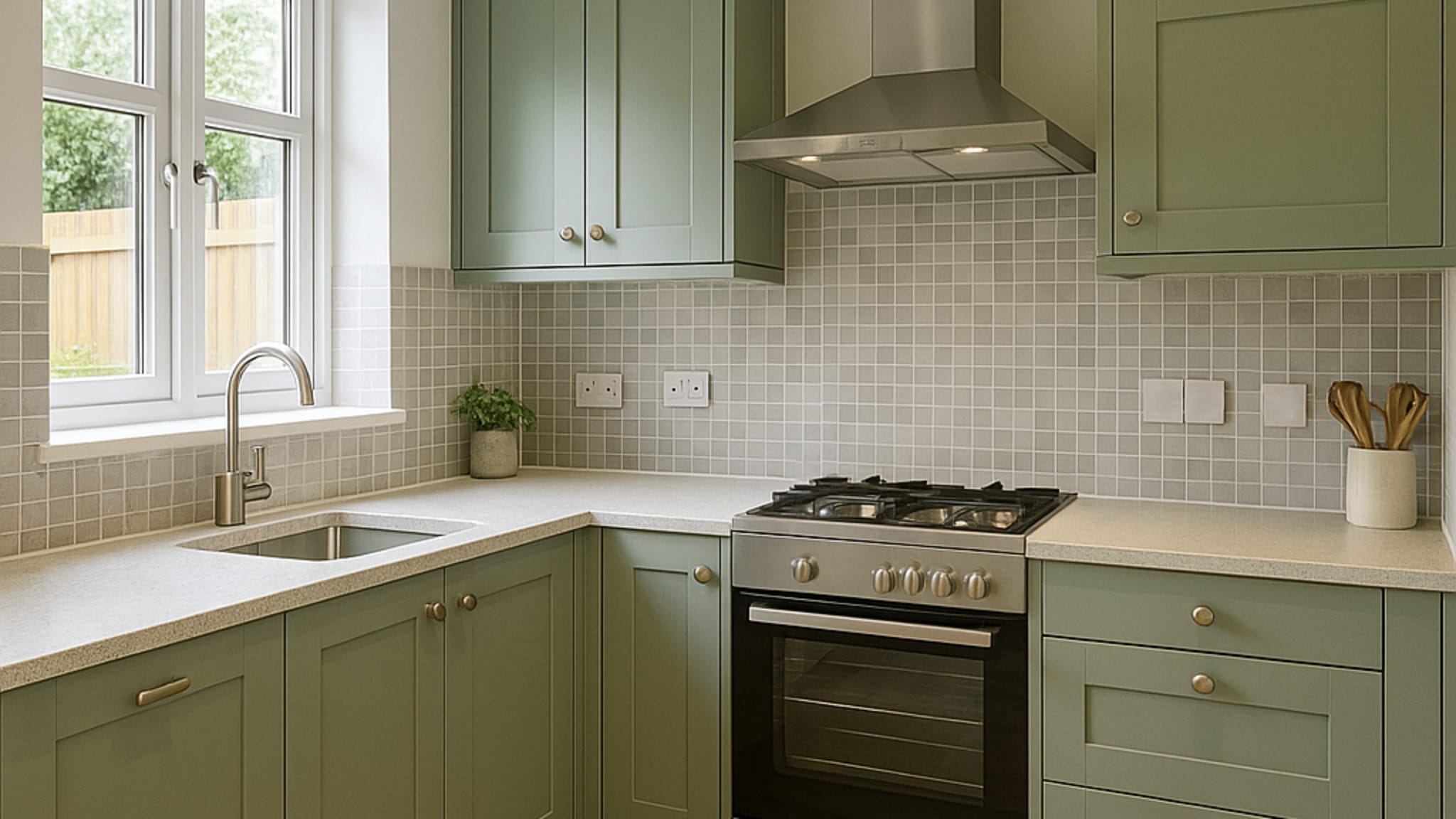 New Kitchens Camberley: completed project by Grand Innovations
