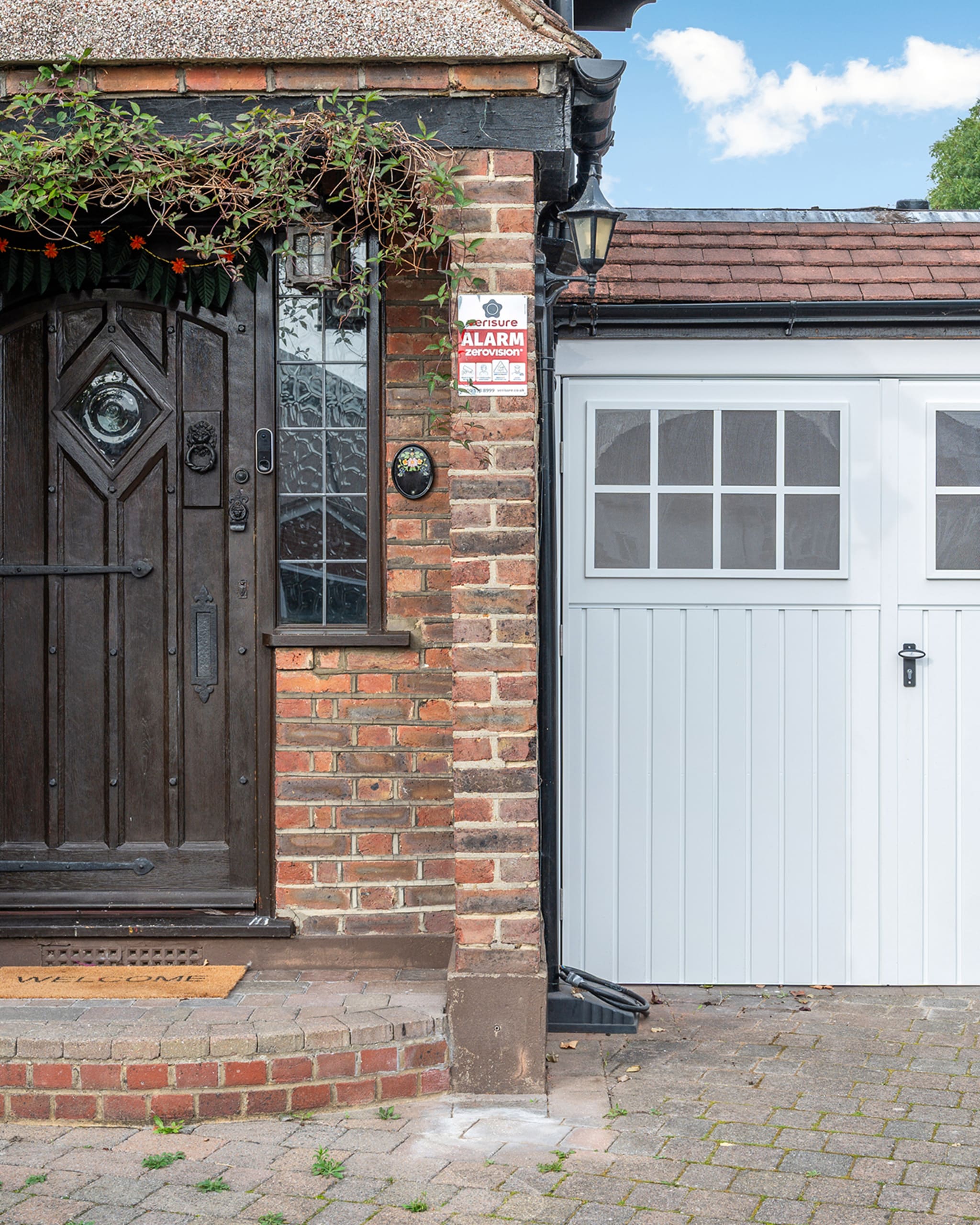 Completed garage conversion exterior, Epsom, by Grand Innovations